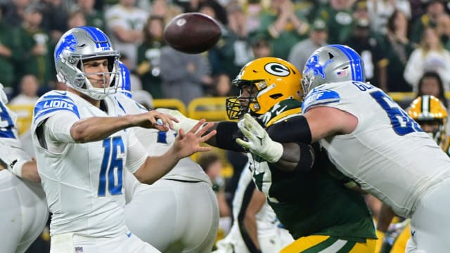Detroit Lions quarterback Jared Goff